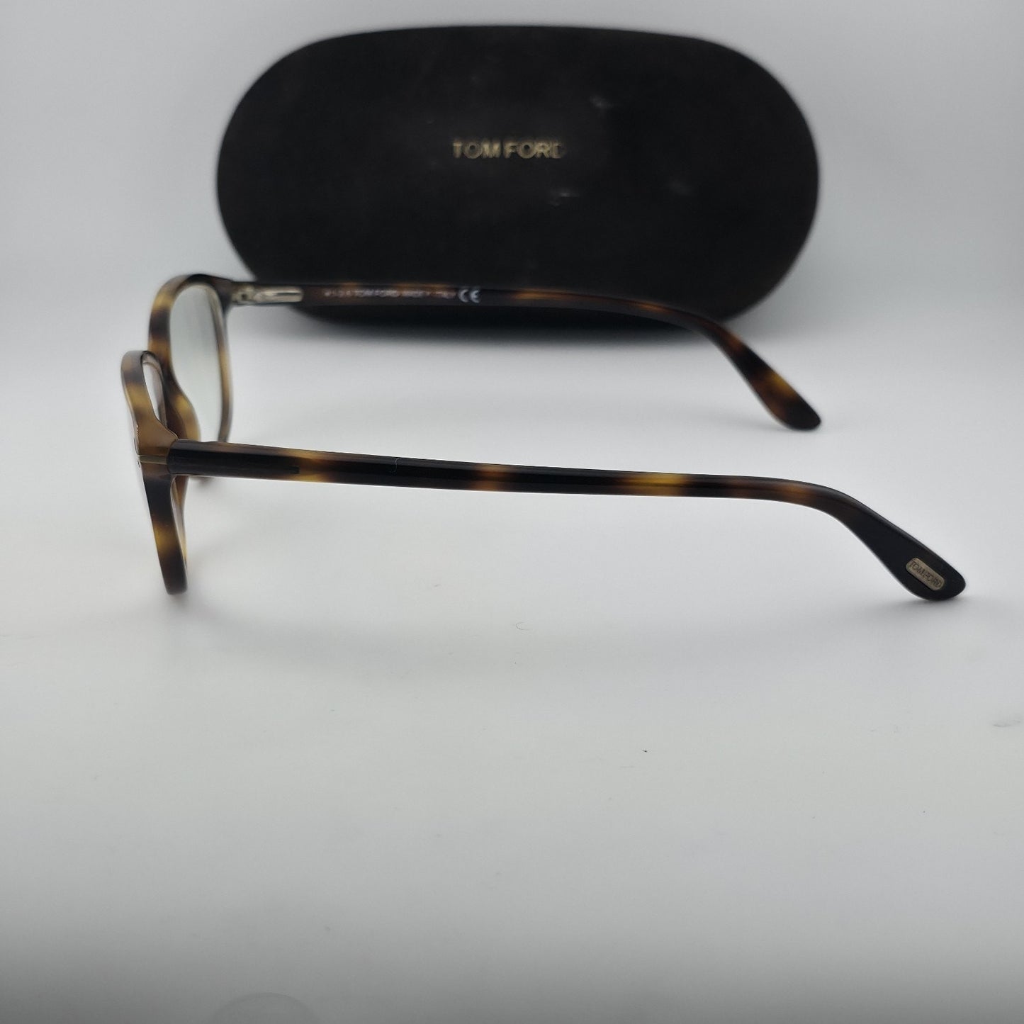 Tom Ford TF5316 056 54-14 Eyeglasses Frames Brown Havana Italy w/ Case Read Desc