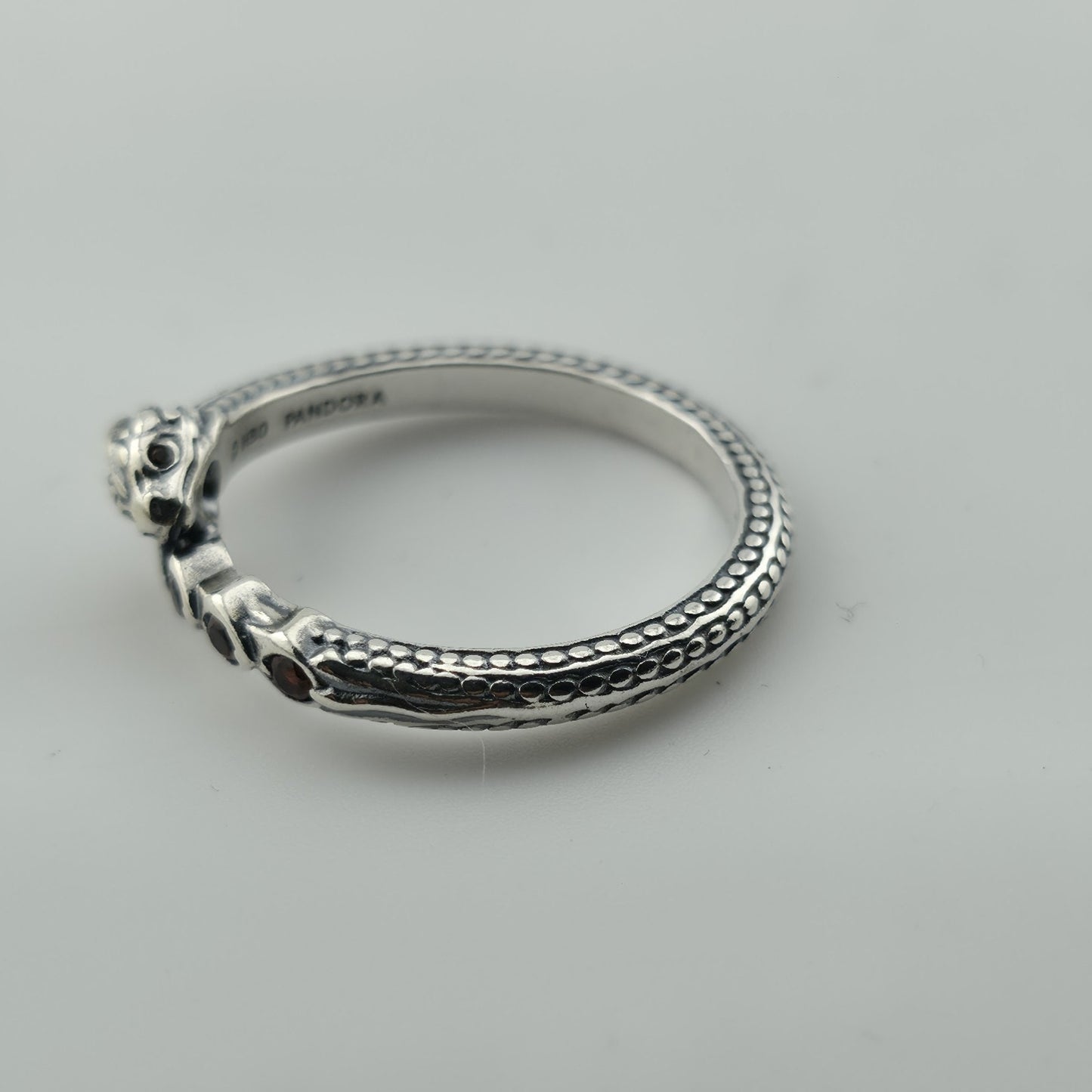 Pandora Game of Thrones Dragon Sparkling Ringcrystal Sterling silver ALE Size 8