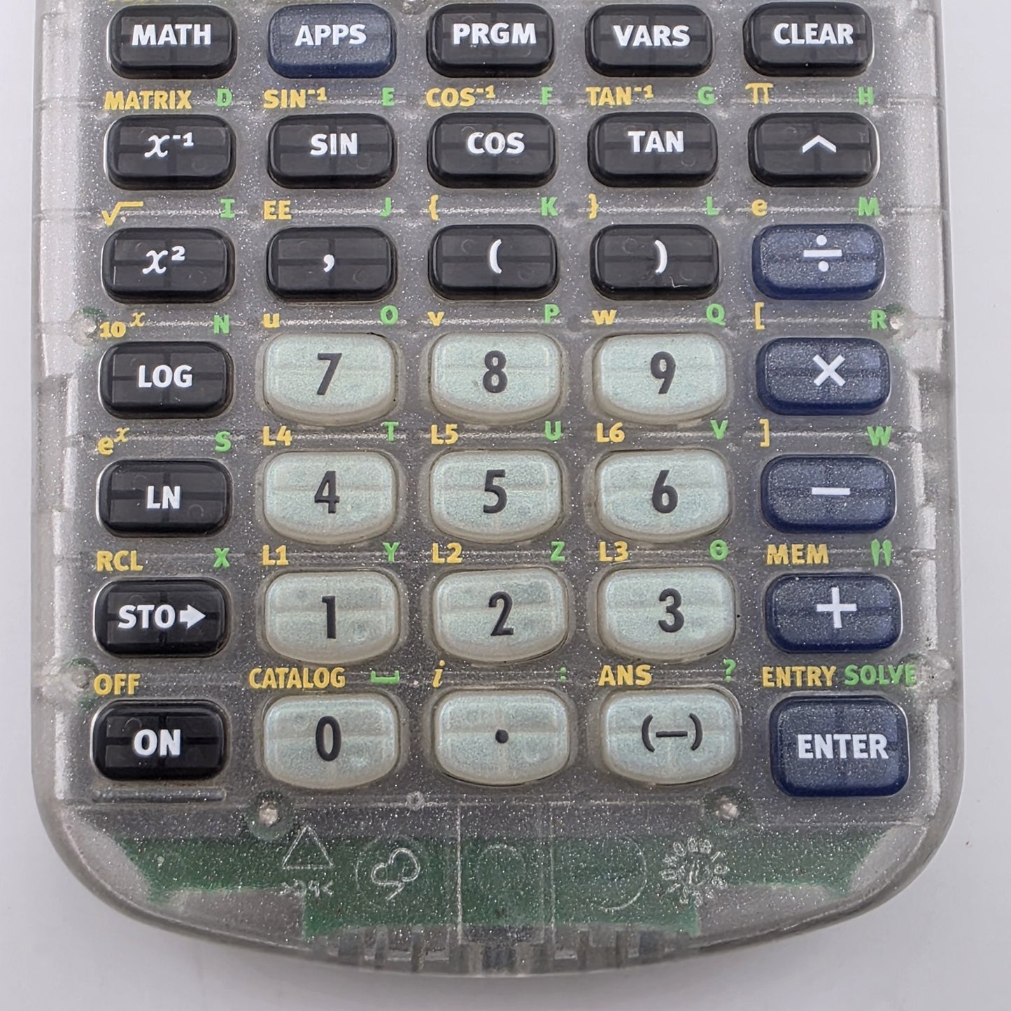 Texas Instruments TI-83 Plus Silver Edition Graphing Calculator Working
