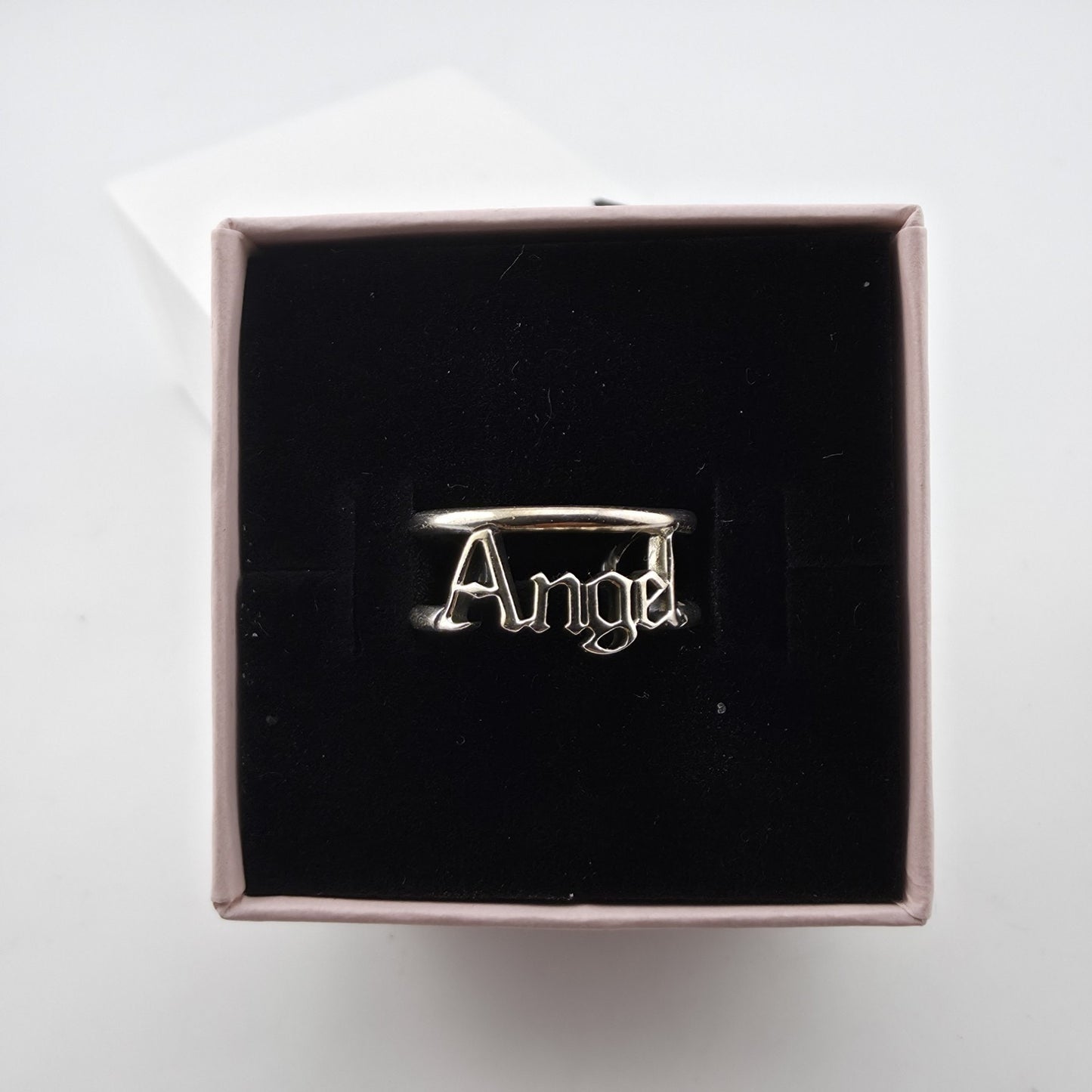 Pandora ME Angel Open Ring Sterling Silver Retired Discontinued Design Sz 5