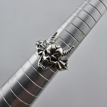Stranger Things Hellfire Club Ring Sterling Silver S925 ALE Size 54 US 7 New