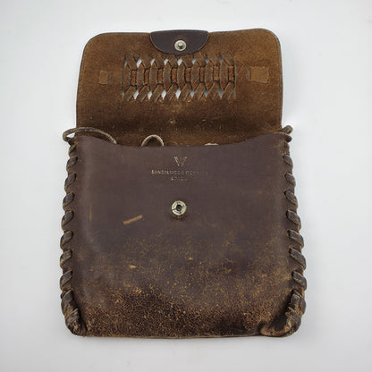 tiny leather bag