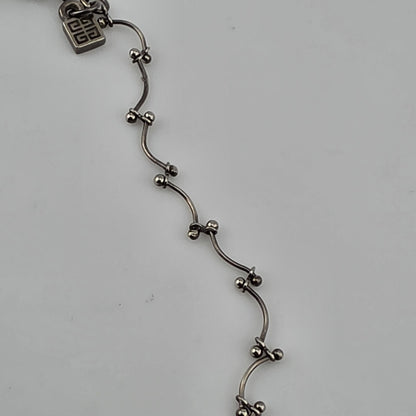 Givenchy Satellite Chain Necklace Vintage Designer Dainty 16inch