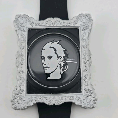 New Limited Swiss Swatch Art Special SUOZ121 Portrait Jeremy Scott 41mm Watch