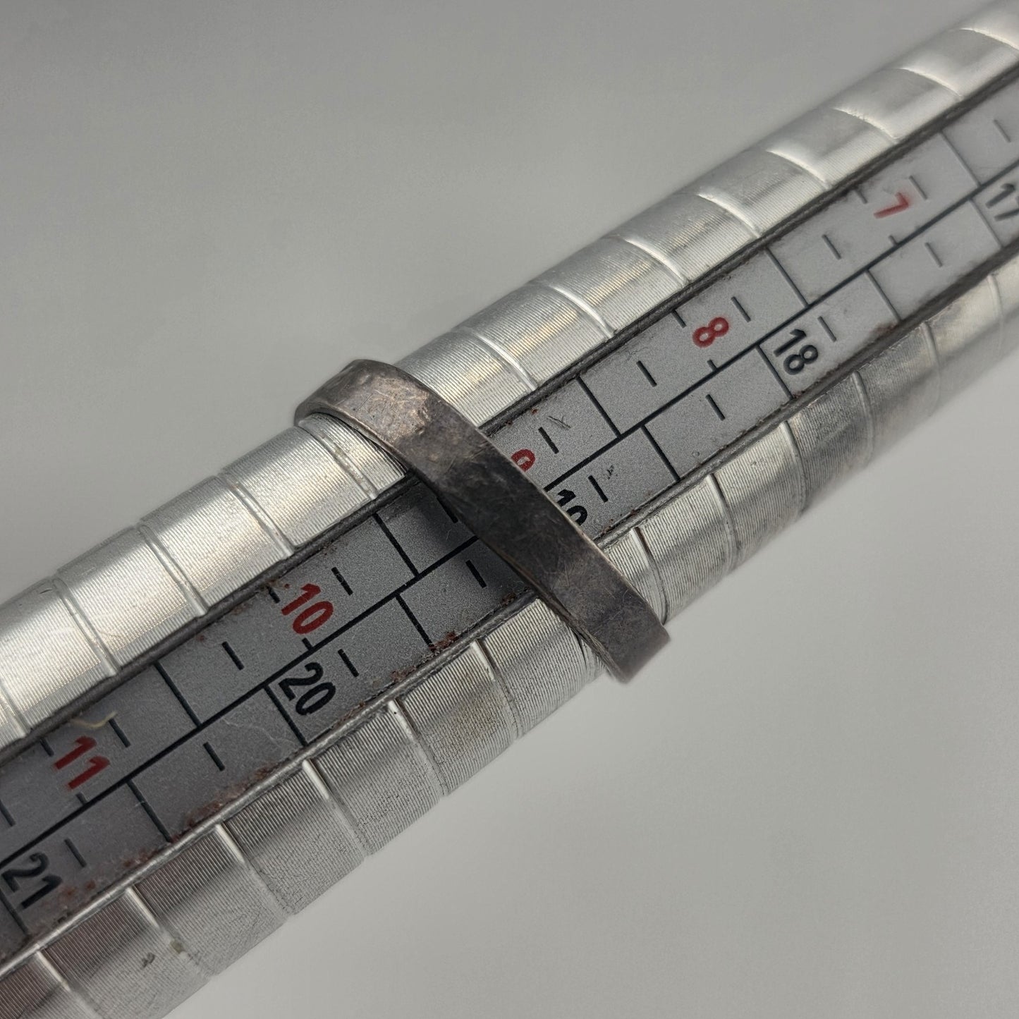 STERLING SILVER Ring ABALONE BYPASS Size 8 - 11 SIGNED APS VINTAGE MEXICAN