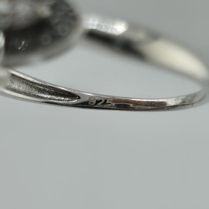 Sterling Silver 925 Ametrine Ring Size 9.25 Cushion Cut Purple Yellow Stone