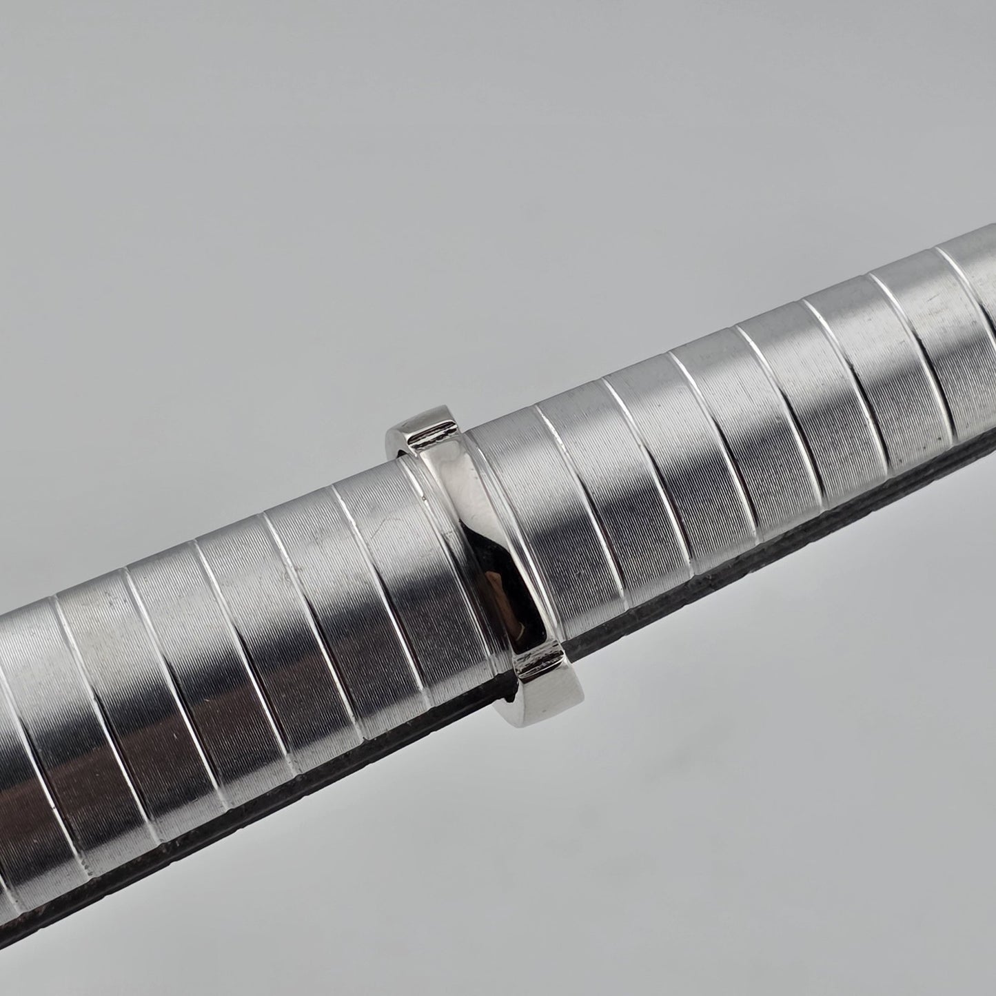 Sterling Silver Cubic Zirconia Engagement Wedding Ring 7 Solitaire Style 925