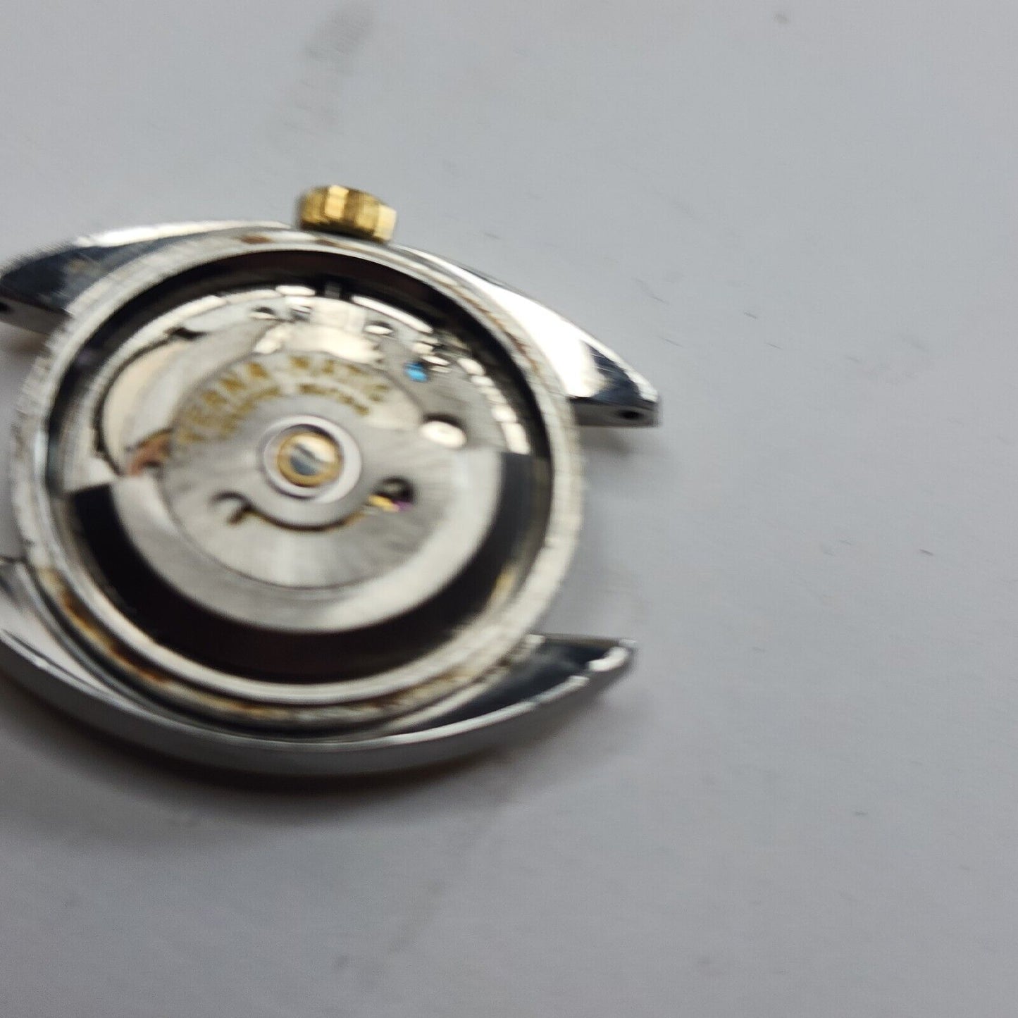 Eterna matic Watch sahida Brown Dial Womens Automatic Wristwatch 1960s Vintage