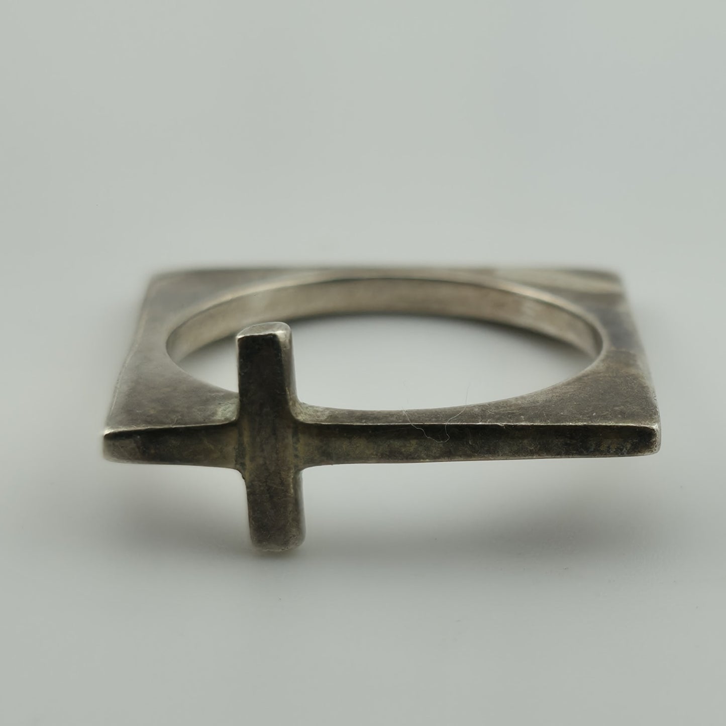 Sterling Silver Cross Ring Size 7 Religion Jesus Spiritual Minimalist De 925 Mex