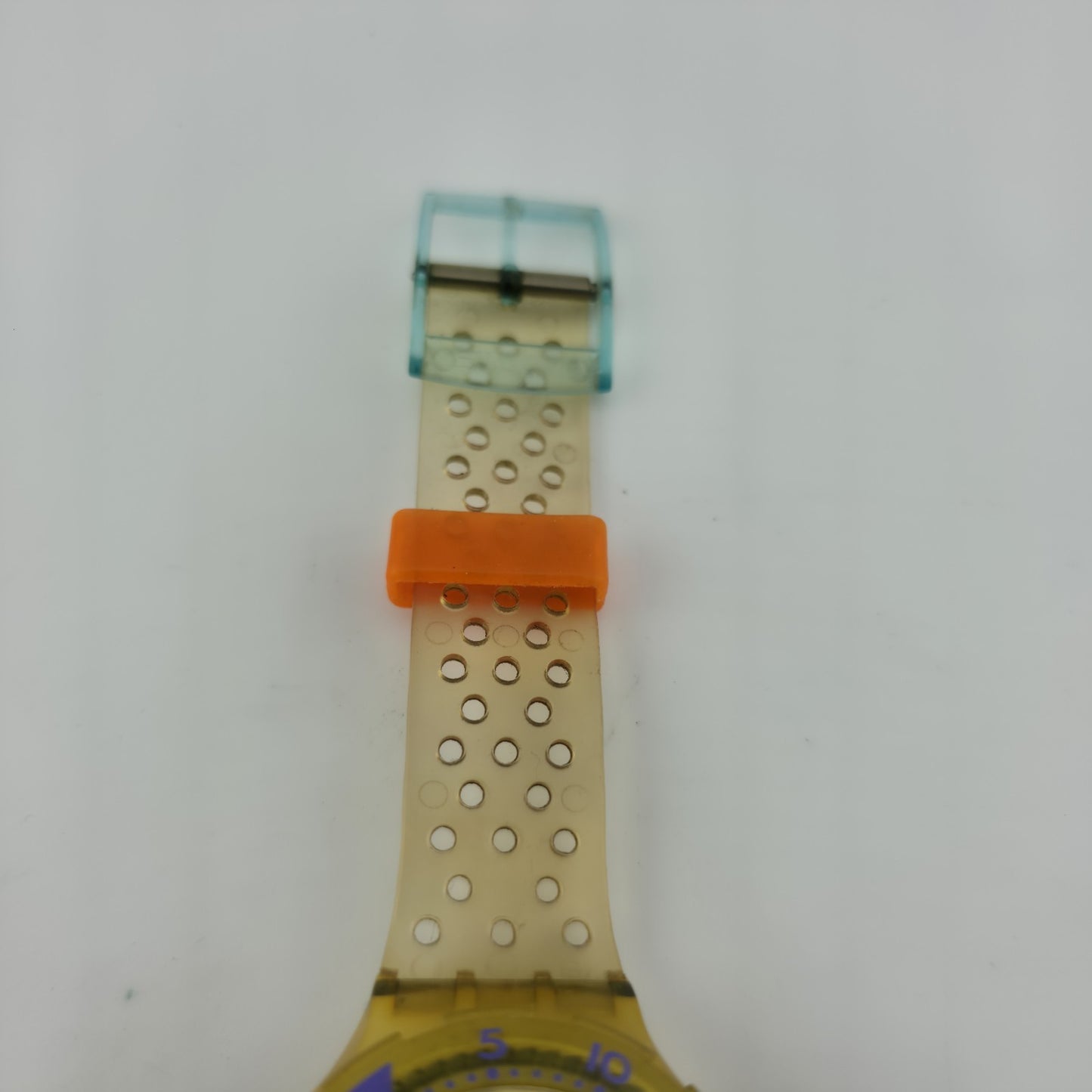 Swatch Jelly Bubbles SDK104 1991 Scuba 200 Collection RARE Upside Down Movement