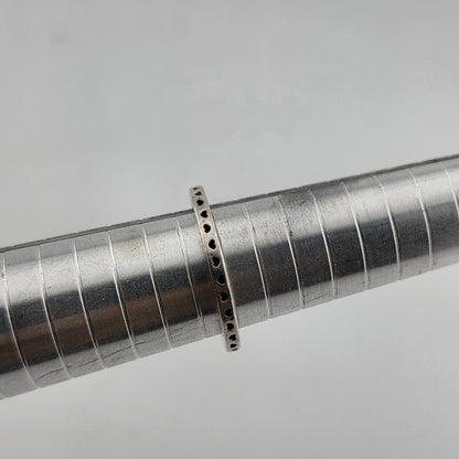 pandora sterling silver ring size 8.75 Hearts Stackable Band ALE 60 925