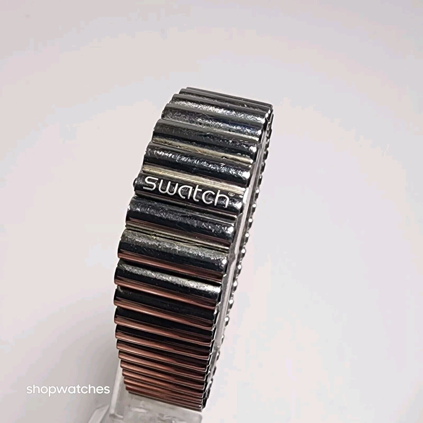 SWATCH Bracelet Small 6.25 Bijoux Lustro Swarovski Crystal Infinity Flex Vintage