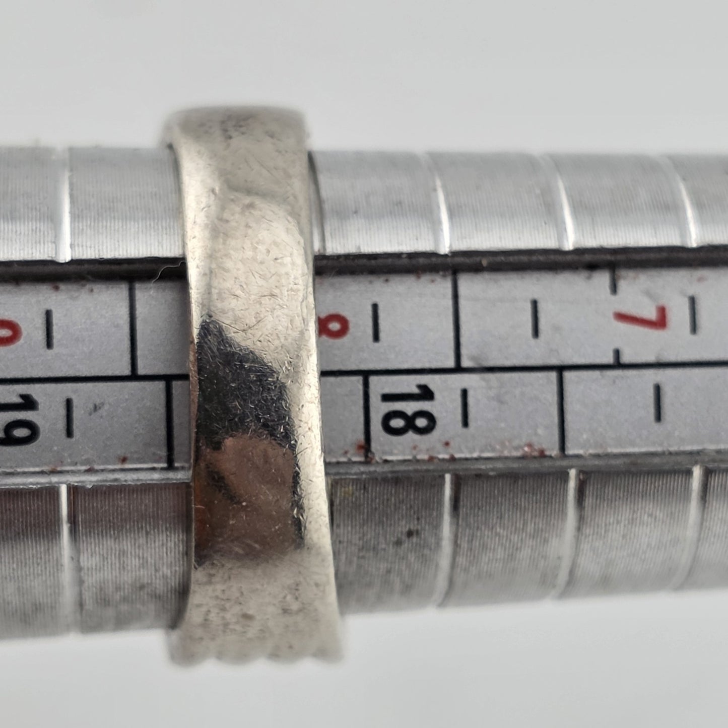 925 Sterling Silver Ring Natural Purple Green Stones Size 8 Chip On Amethyst