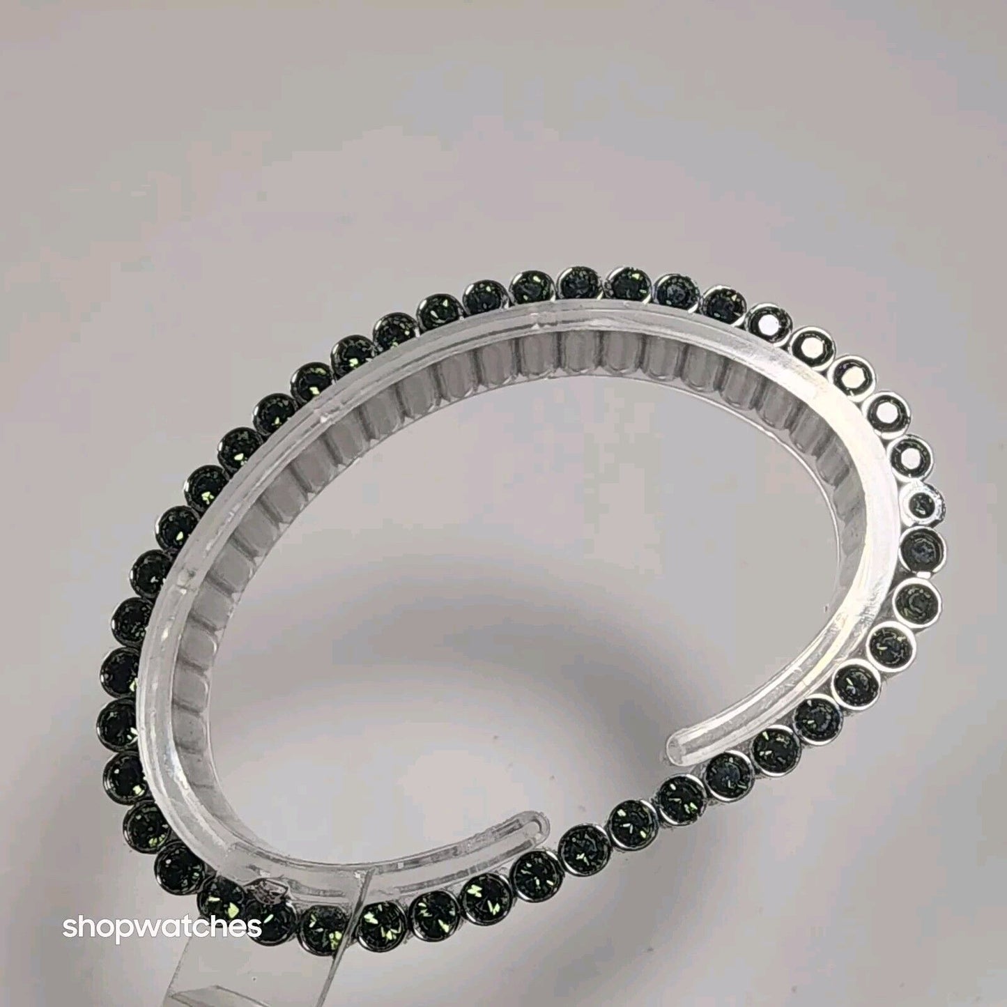 SWATCH Bracelet Small 6.25 Bijoux Lustro Swarovski Crystal Infinity Flex Vintage