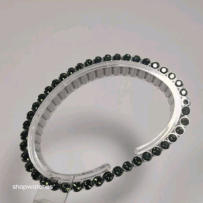 SWATCH Bracelet Small 6.25 Bijoux Lustro Swarovski Crystal Infinity Flex Vintage
