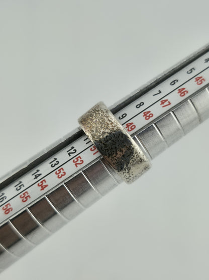 925 Sterling Silver Plain Band Ring Men Women Unisex Wedding Promise Minimal 5