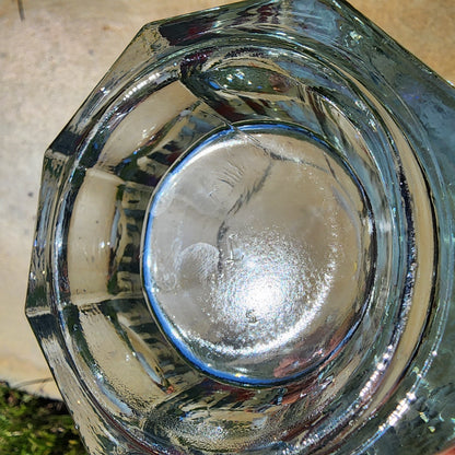 Budweiser “This Bud’s For You” Heavy Glass Beer Mug – Vintage 8" Tall