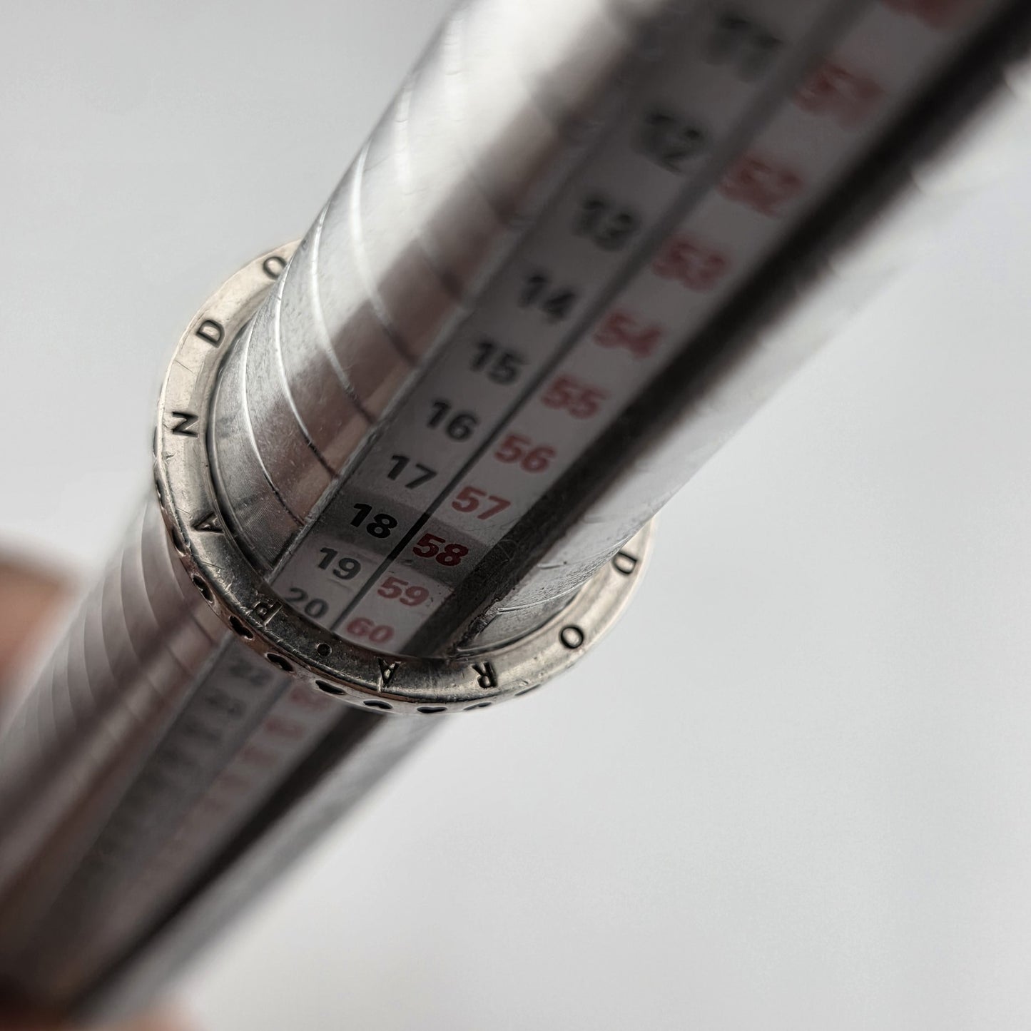 pandora sterling silver ring size 8.75 Hearts Stackable Band ALE 60 925