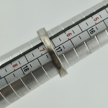 Ring PERIDOT Aquamarine STERLING SILVER 925 ARTISAN JEWELRY Size 6.5