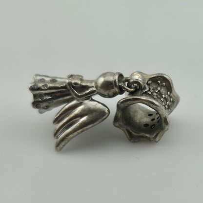 925 Sterling Silver Angel Charm Pendant
