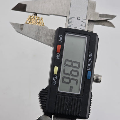 14Kt Yellow Gold "EXTRA SPECIAL Sister" PENDANT WITH TINY HEART PENDANT