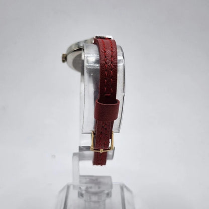 Christian Dior Watch Collaboration Vintage 1970s Ladies Reference 861913 Red