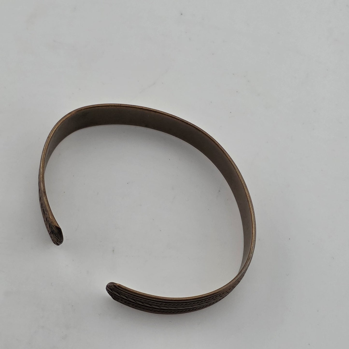 Vintage Copper and Brass Bangle Cuff Bracelet Boho Chic Jewelry