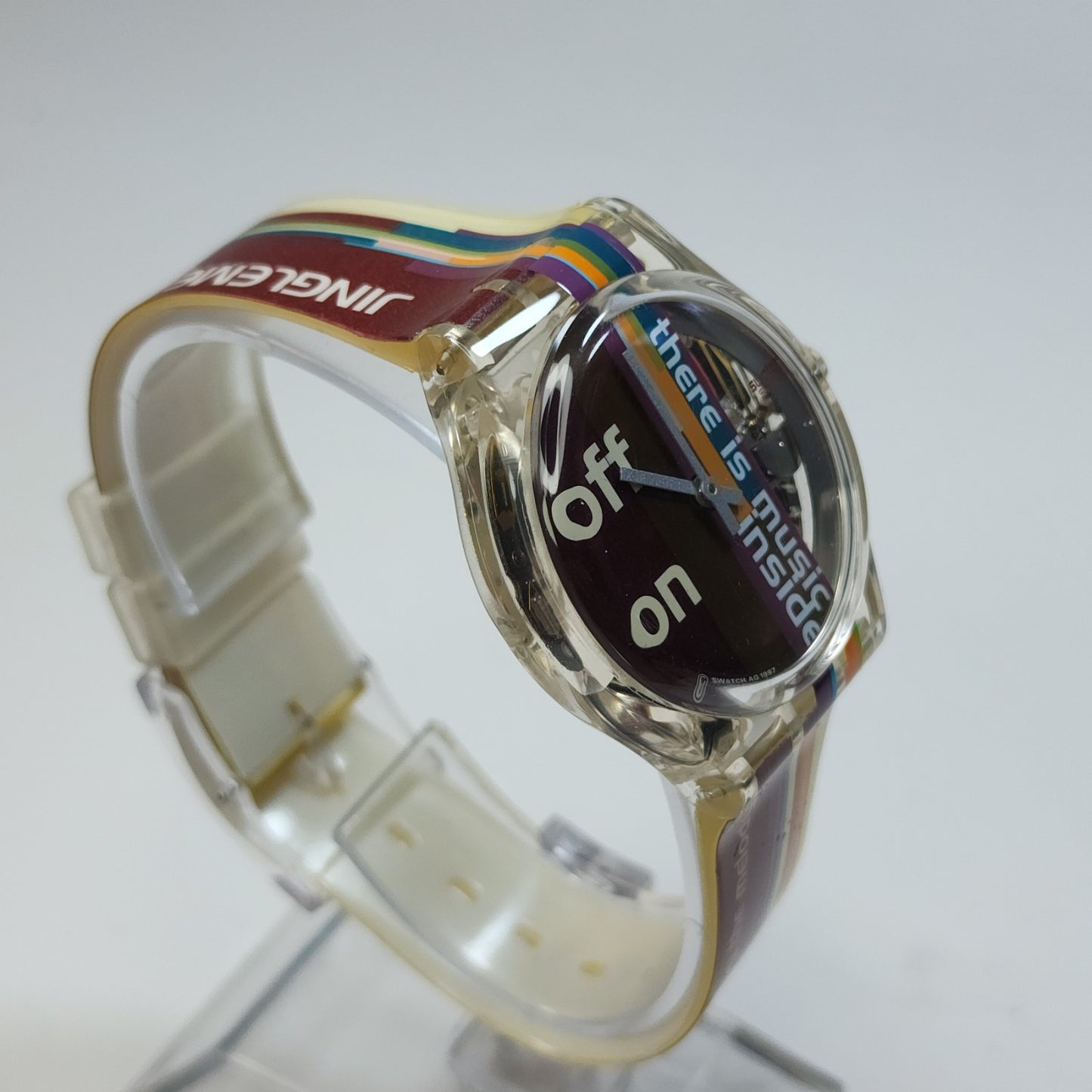 Swatch Watch Musicall Jingle Me Watch SLK118 by Candy Dulfer 1997 Vintage