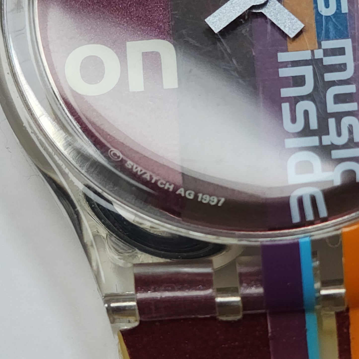 Swatch Watch Musicall Jingle Me Watch SLK118 by Candy Dulfer 1997 Vintage