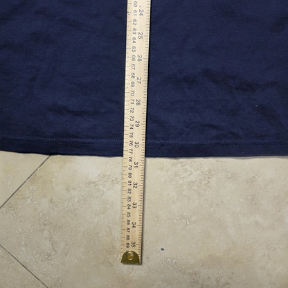 Vintage Lee Sport New York Knicks Shirt Mens Medium Black Blue Embroidered NBA