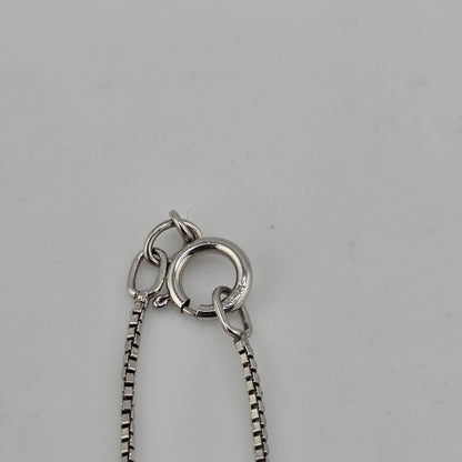 Sterling Silver Mother and Children Pendant 925  Pearl 18in Chain