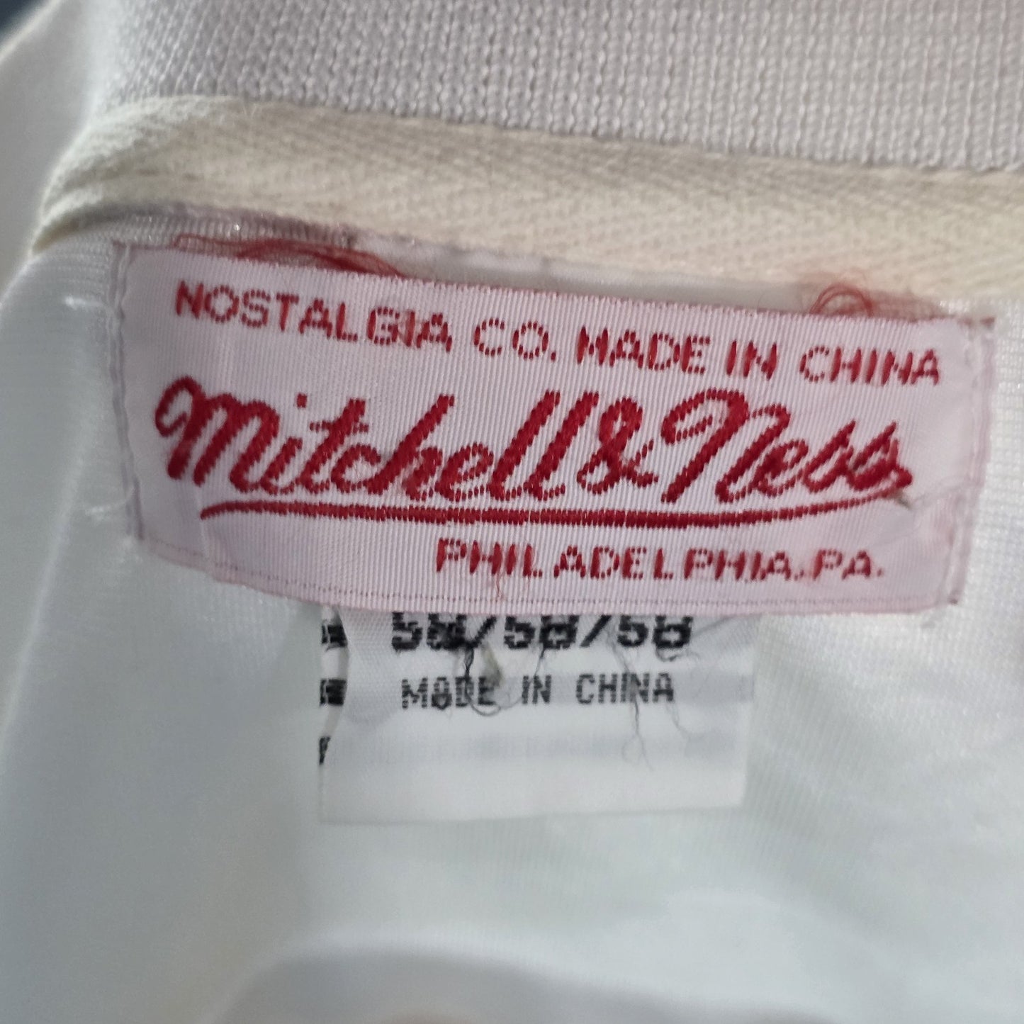 Mitchell & Ness Throwbacks Sewn Stitched Franco Harris #32 White Jersey size 58