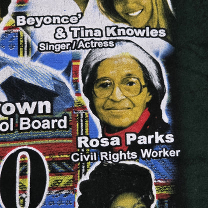 Positive women of the past present future 50 Years Brown V Board Shirt Large VTG