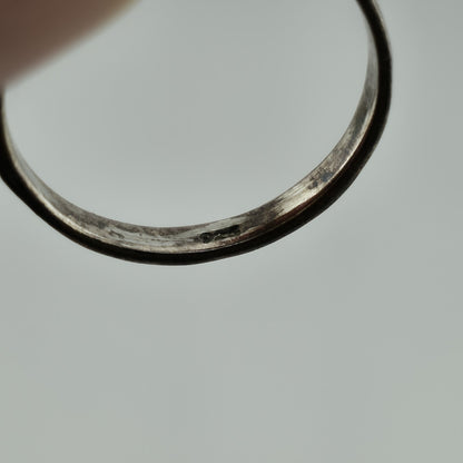 Sterling Silver Amethyst Ring Size 7 Stackable Dainty Cute