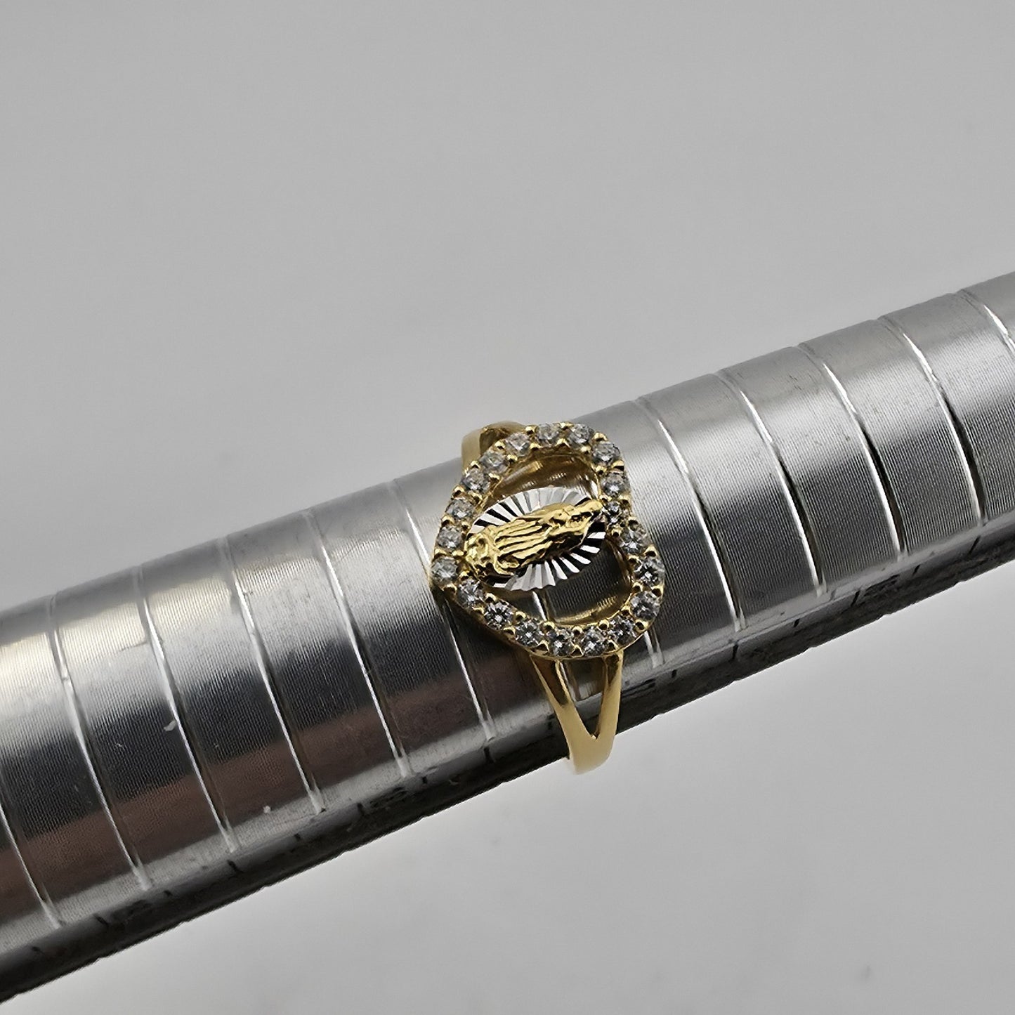 Cynthia Rowley Sterling Silver 925 Madonna Ring 6 Catholic Christian Jewelry New