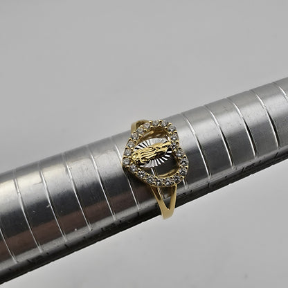 Cynthia Rowley Sterling Silver 925 Madonna Ring 6 Catholic Christian Jewelry New