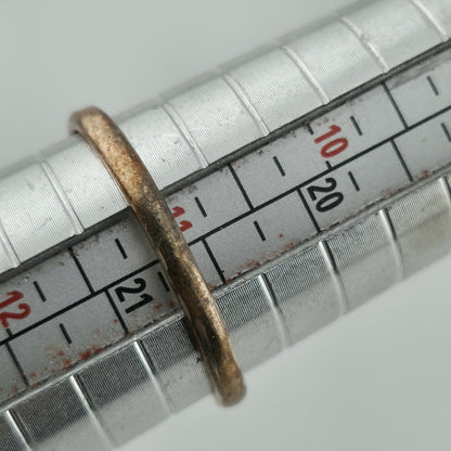 925 Sterling Silver Ring Purple Stones Wrap Open Adjustable