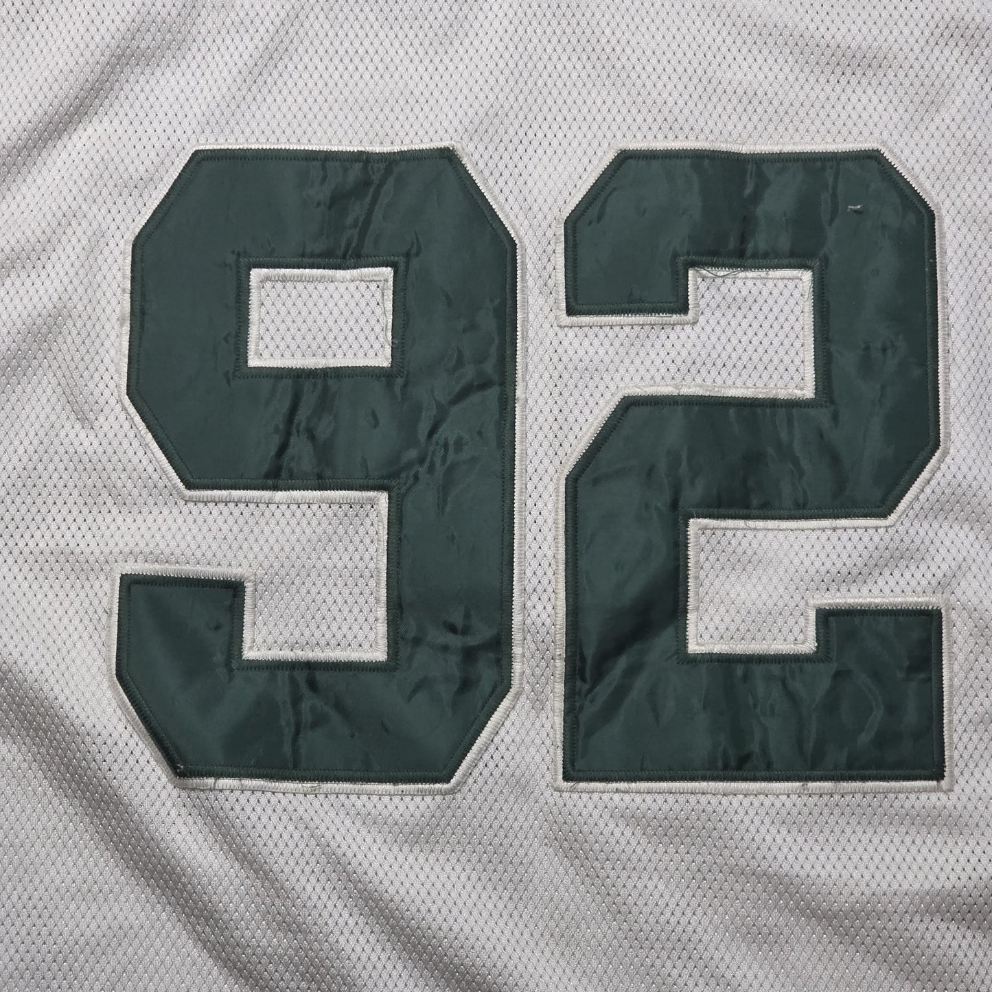 Mitchell & Ness Throwbacks Sewn Stitched Reggie White #92 White Jersey size 58