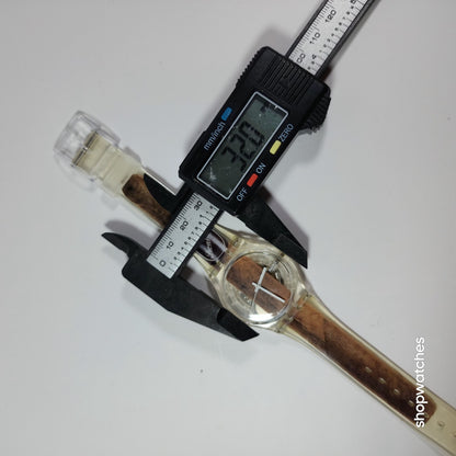 Swatch Watch CIGAR GK250 Vintage 1996 Limited Edition with Metal Tube Set EUC