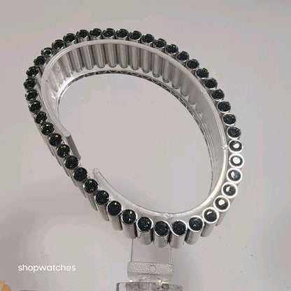 SWATCH Bracelet Small 6.25 Bijoux Lustro Swarovski Crystal Infinity Flex Vintage