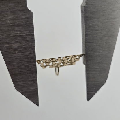 14Kt Yellow Gold "EXTRA SPECIAL Sister" PENDANT WITH TINY HEART PENDANT