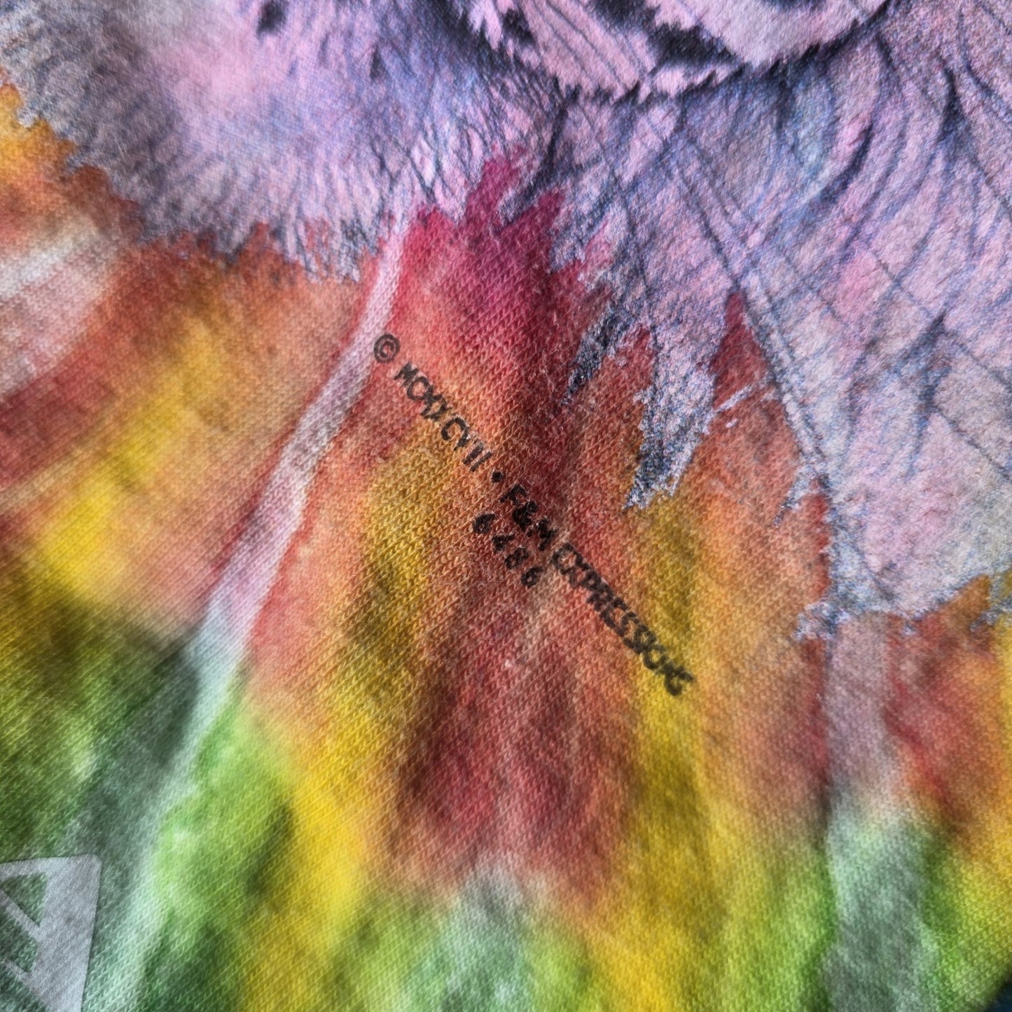 Tie Dye Shirt Mens Large miami beach protect preserve the everglades ONEITA VTG