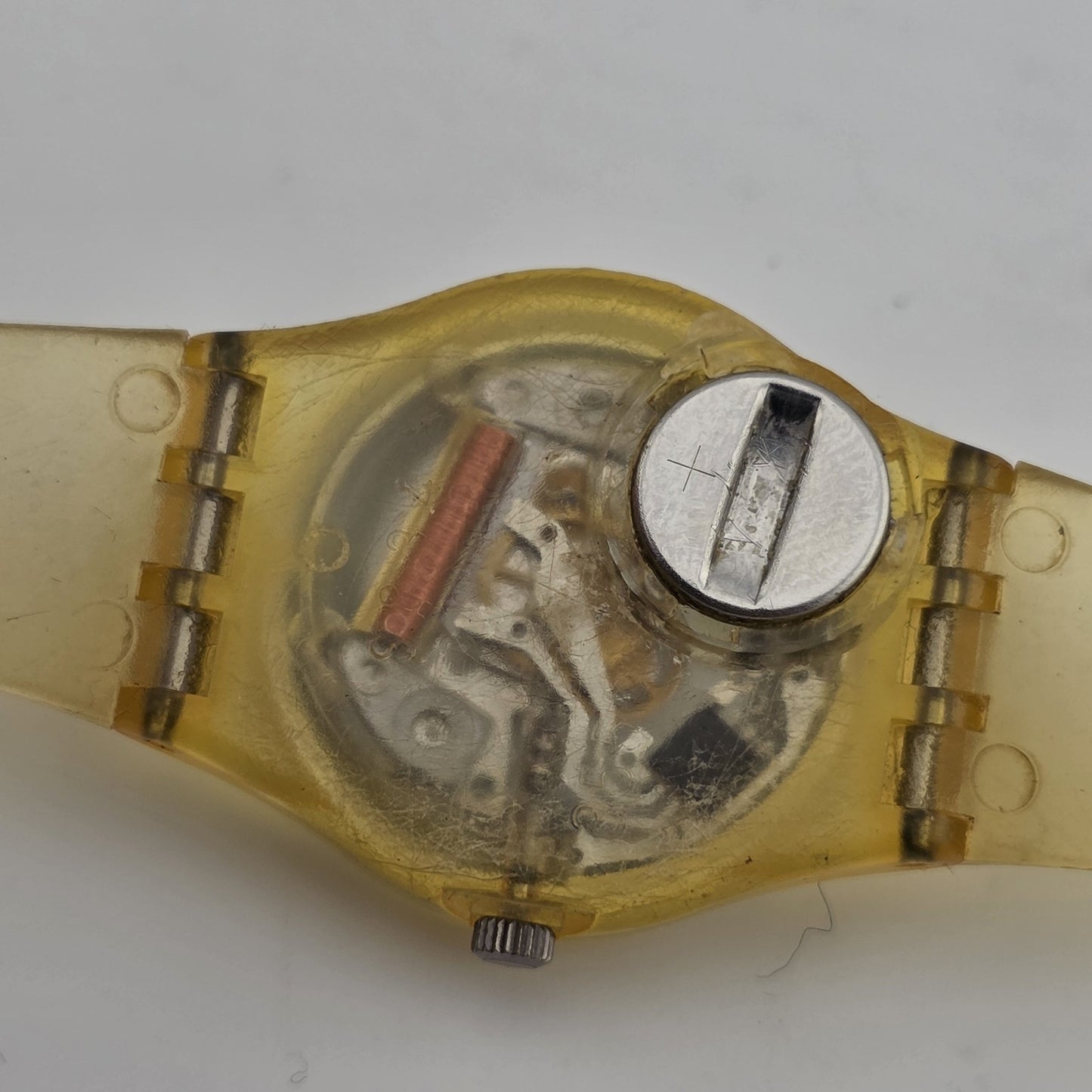 Vintage Swatch Watch “Little Jelly” LK103 – Ladies Transparent 1986 – Running