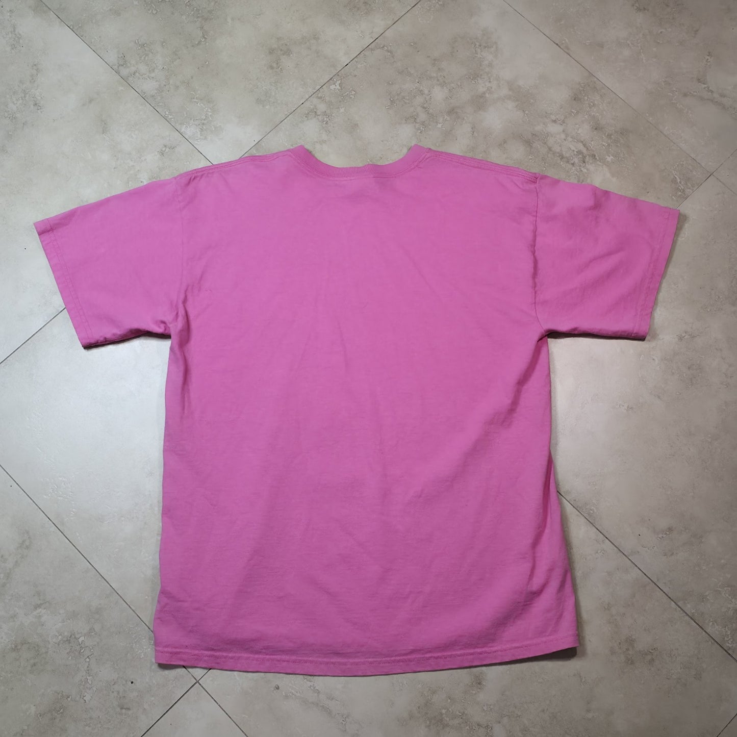 Vintage V for Vegetarian Shirt Men’s Large Pink Graphic Slogan Tee Y2K Vegan