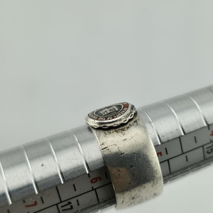 Regents of the University of Minnesota Signet Ring Size 5.5 Sterling Silver VTG