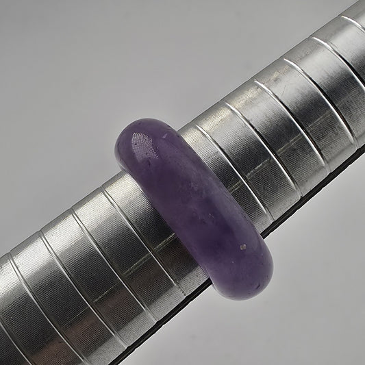 Amethyst Ring Genuine Natural Purple Crystal Gemstone 5g size 9