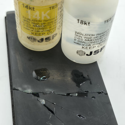 14K Yellow Gold Singapore Chain Bracelet  ITALY 1.8mm 7" Vintage