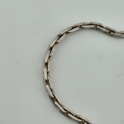 Sterling Silver Cross pendant Sterling Silver Necklace Choker 14” 20g Vintage