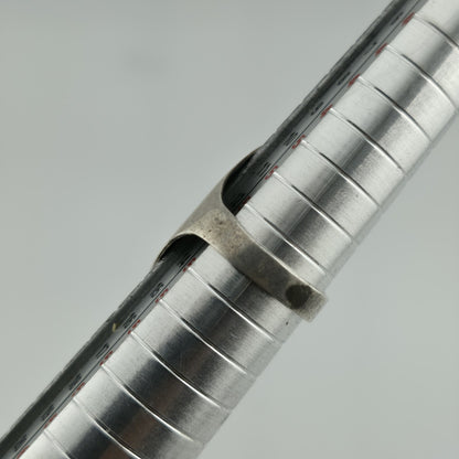 Ring Sterling Silver MCM MODERN contemporary Artisan Organic Minimalist Size 6.2