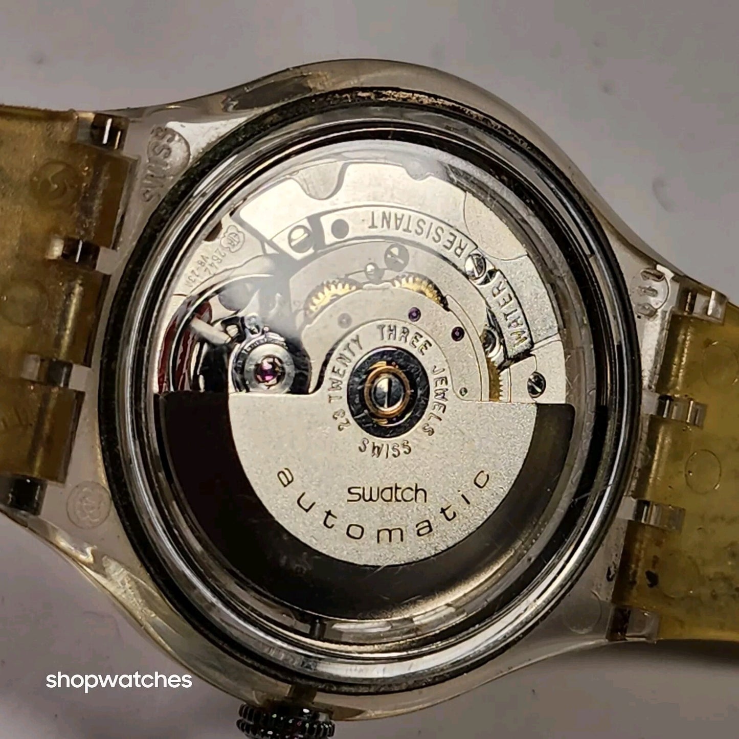 Swatch Vintage Rare Aniak Sak123 Automatic Swiss movement  23 Jewels EUC